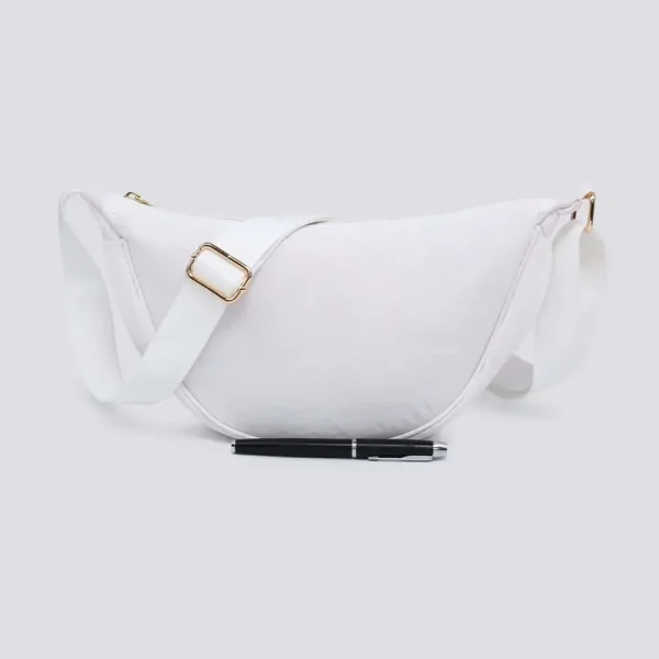 Slouchy Round Shoulder Bag - Image 5