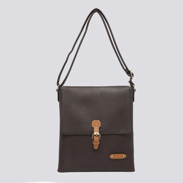 Fold Over Crossbody Messenger Bag - Image 2