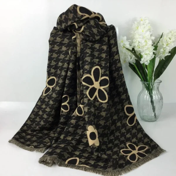 Floral Print Scarf - Image 2