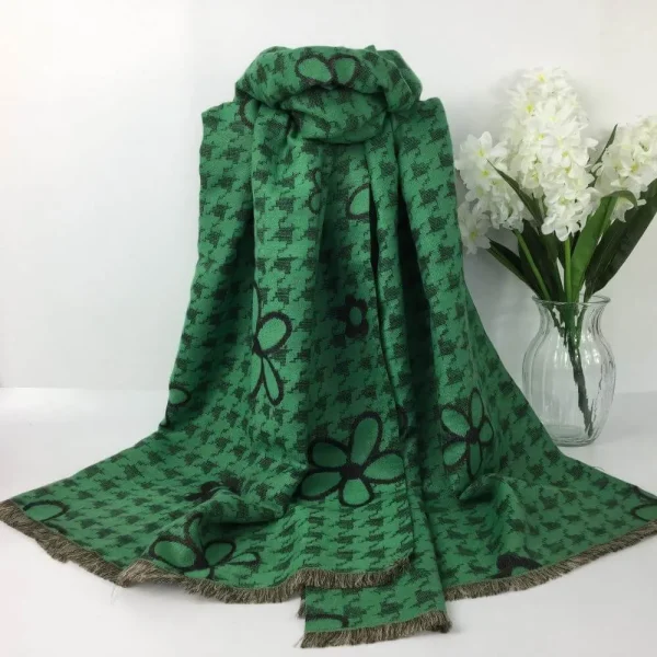 Floral Print Scarf - Image 4