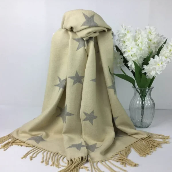 Cashmere Star Scarf - Image 11