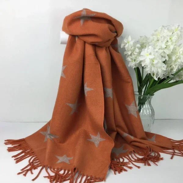 Cashmere Star Scarf - Image 5