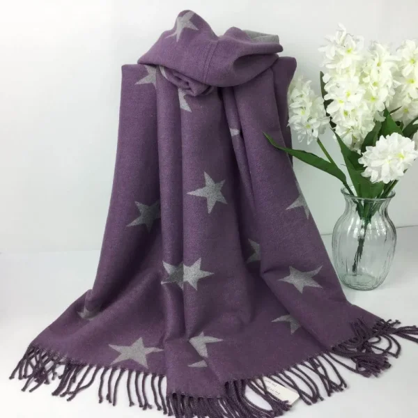 Cashmere Star Scarf - Image 7