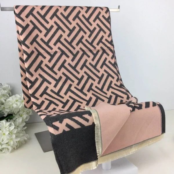 Geometric Super Soft Scarf - Image 5