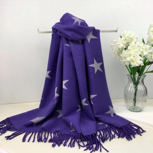 Cashmere Star Scarf - Image 10