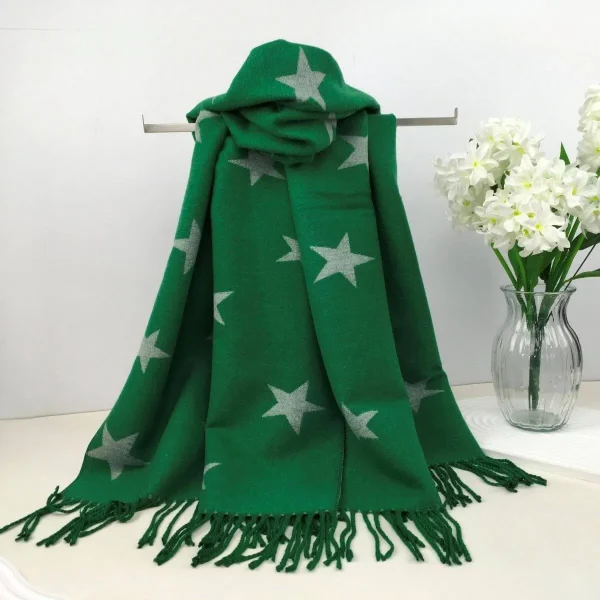 Cashmere Star Scarf - Image 8