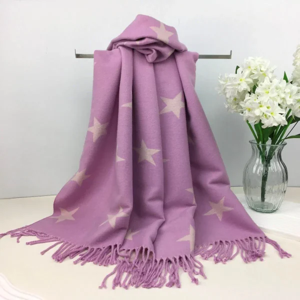 Cashmere Star Scarf - Image 9