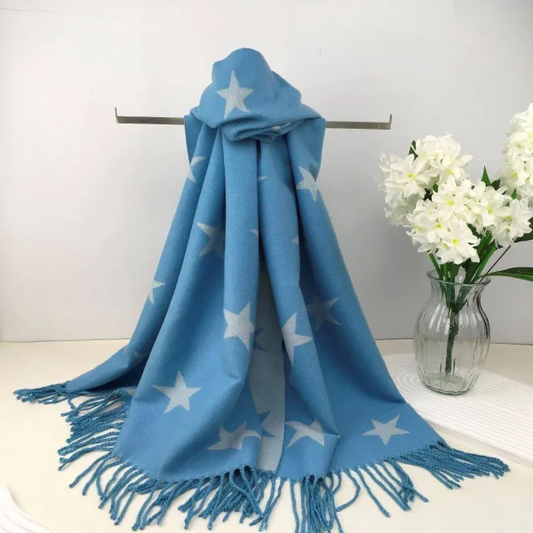 Cashmere Star Scarf - Image 3