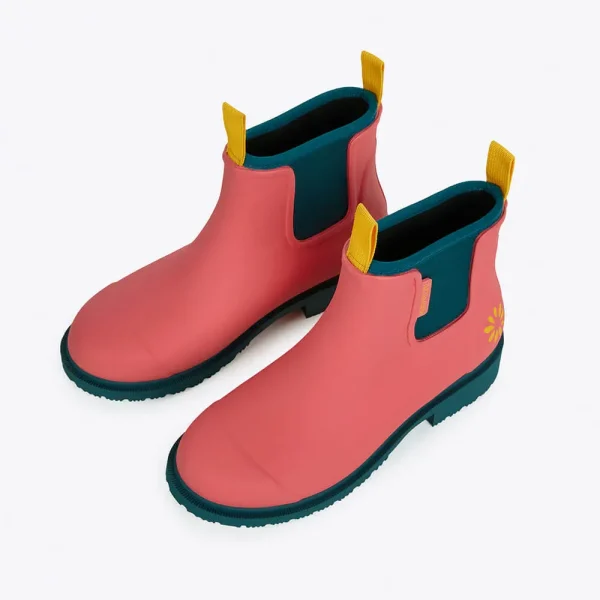 Merry People X Mothers Day Classic Bobbi Ankle Boot // Coral Teal - Image 5