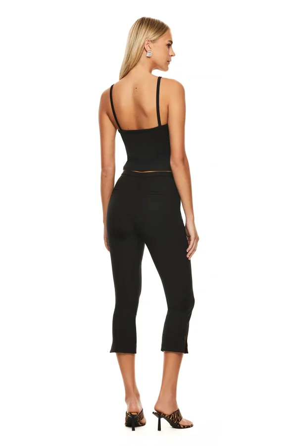 THE SHILOH BLACK CAPRI PANT - Image 2