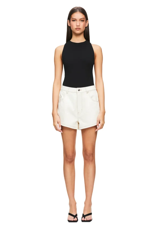 THE SKYLAR ECRU SHORT