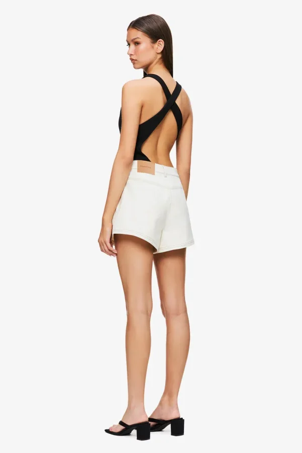 THE SKYLAR ECRU SHORT - Image 3