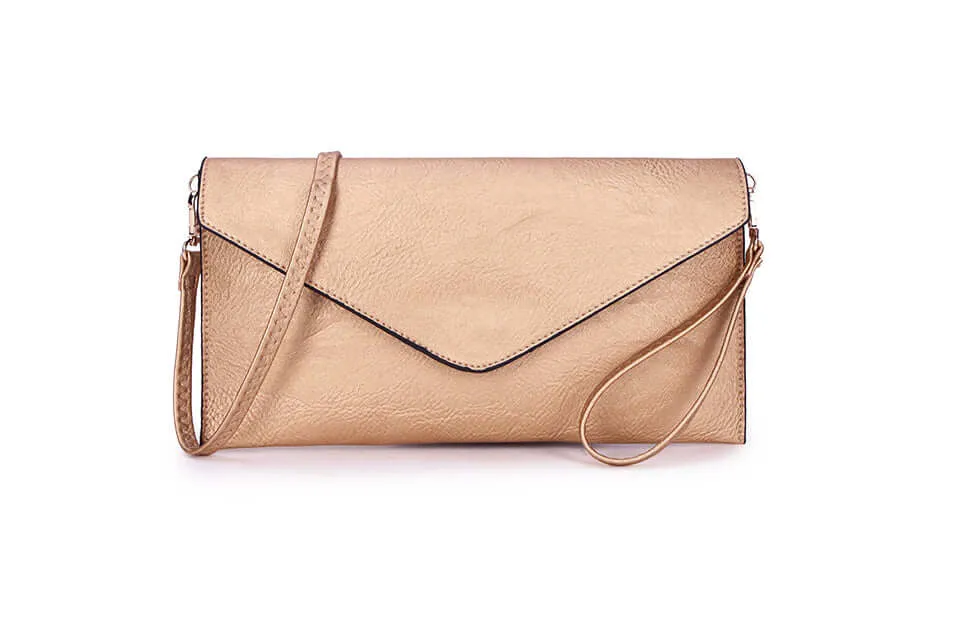 Long & Son Fold Over Clutch Bag - Image 3