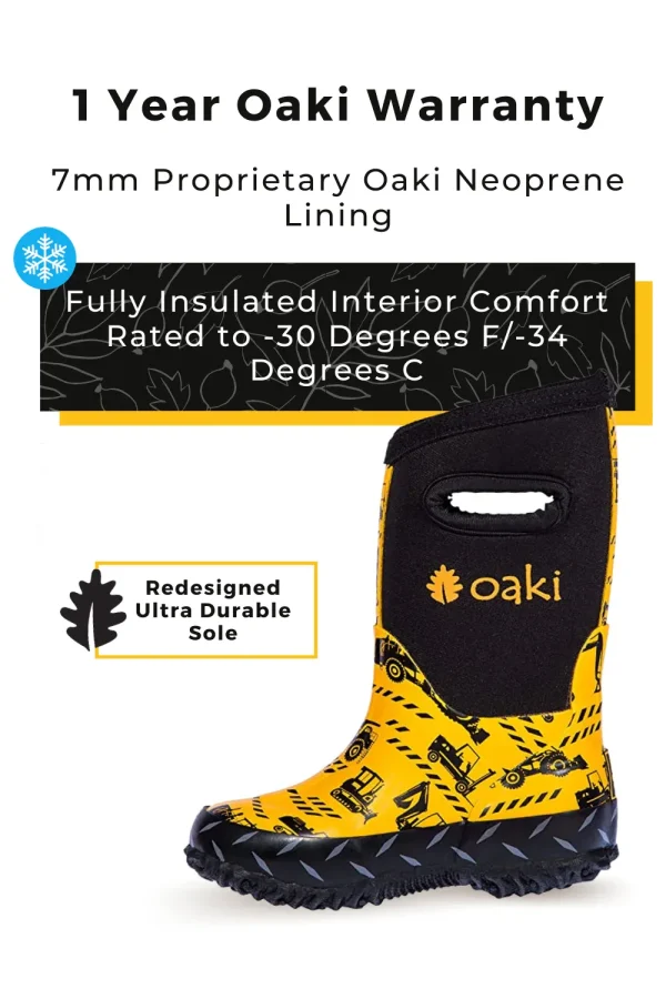 Construction Neoprene Rain/Snow Boots - Image 5