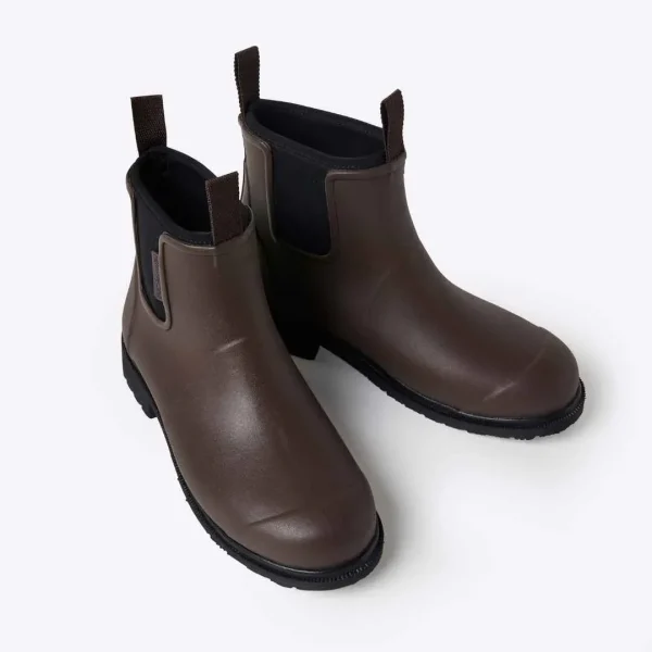 Bobbi Ankle Boot // Chocolate & Black - Image 3