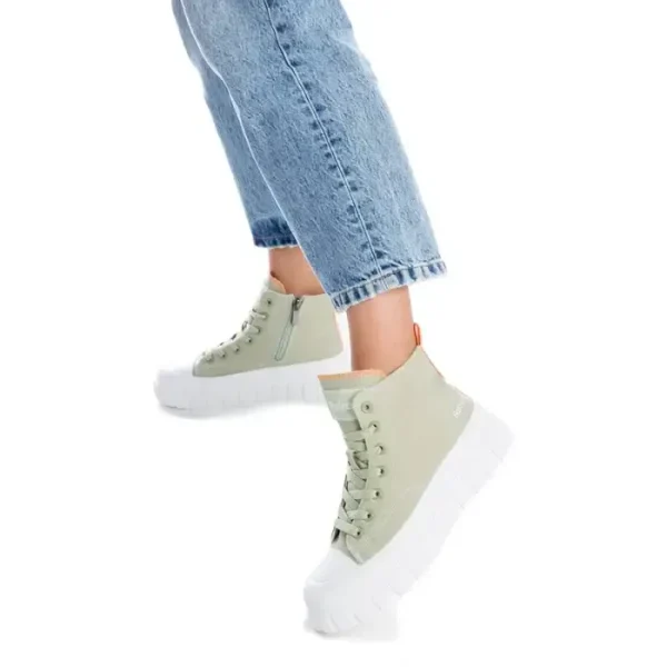 Refresh Sage Chunky High Top Trainers - Image 2