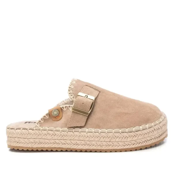Refresh - Beige Microfiber Ladies Shoe - Image 2