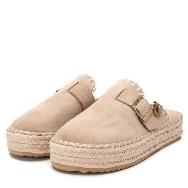 Refresh - Beige Microfiber Ladies Shoe