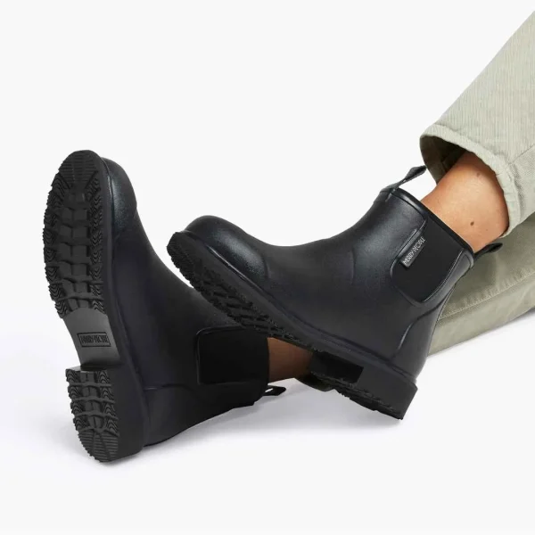 Bobbi Ankle Boot // Black & Black - Image 5