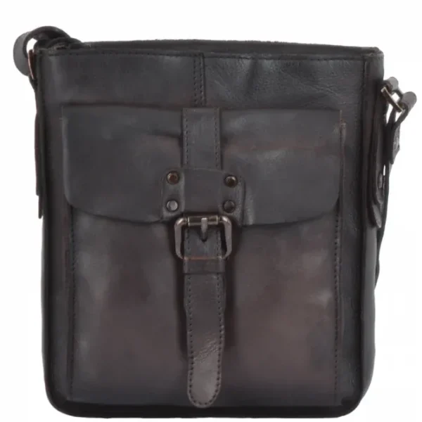 Small Vintage Leather Travel Bag - Image 2