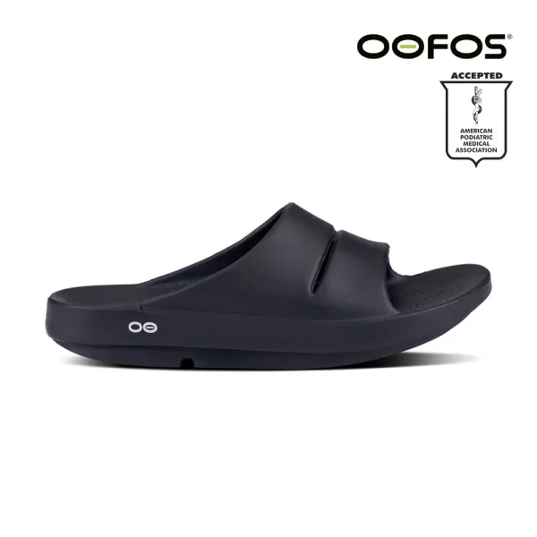 OOFOS Unisex OOahh - Black