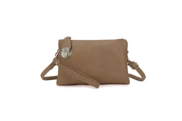 Ladies Silver Buckle Clutch Bag (13 colours) - Image 14