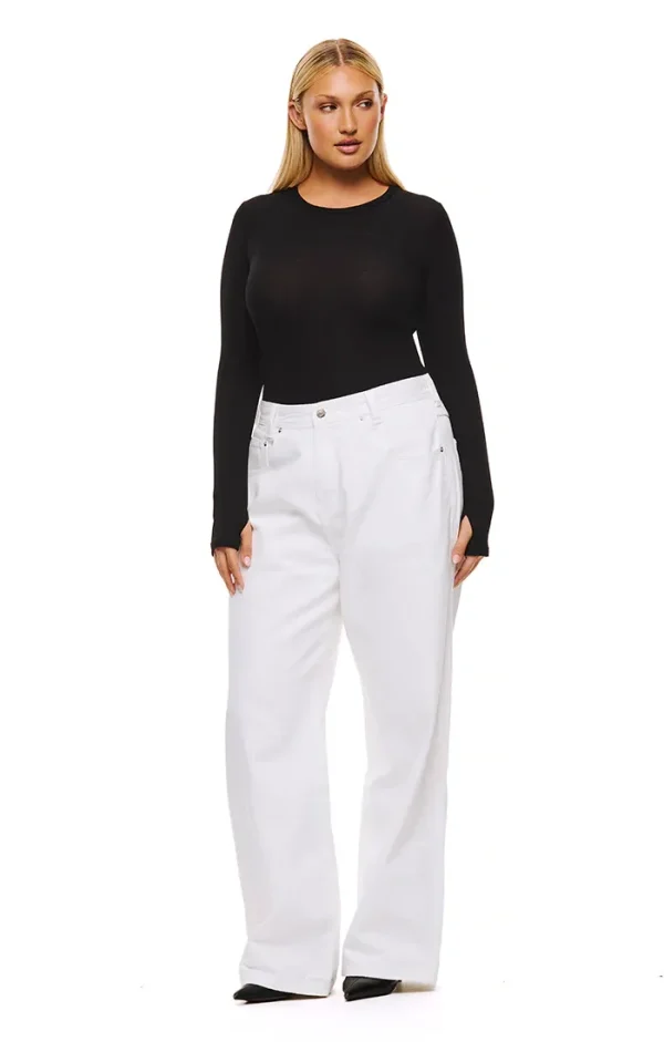 THE DOVE BLACK LONG-SLEEVE TOP - Image 6