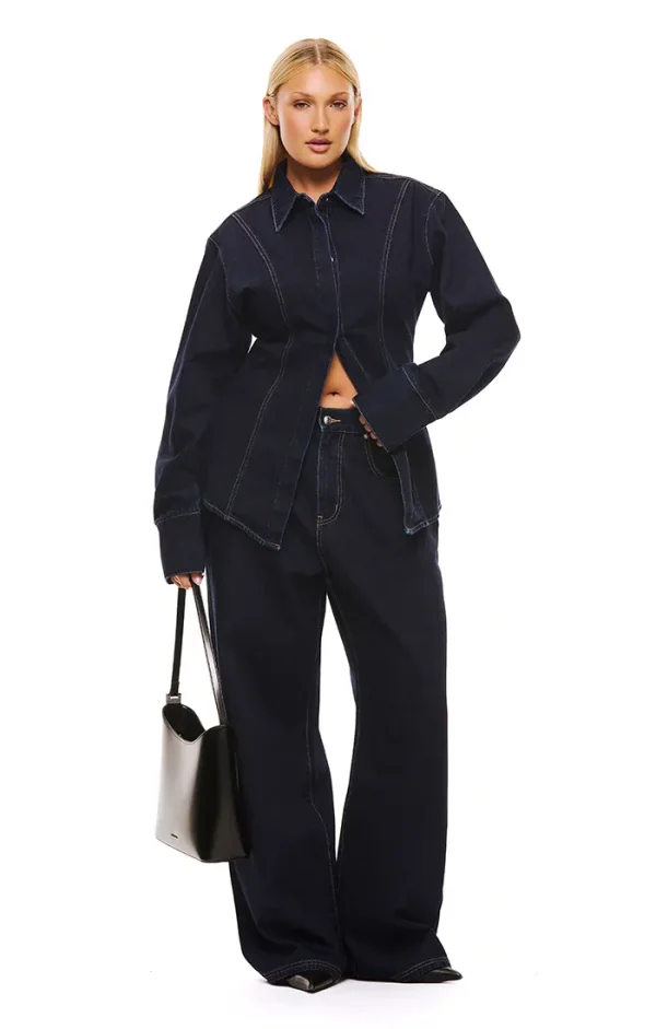 THE WATSON DARK INDIGO SHIRT - Image 7