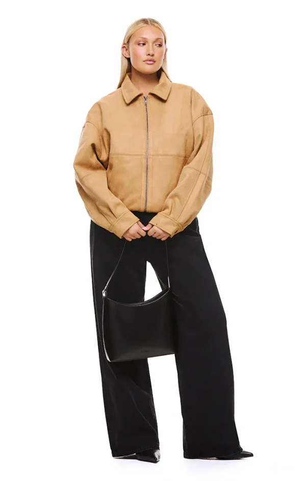 THE JUDE HONEY BOMBER JACKET - Image 4