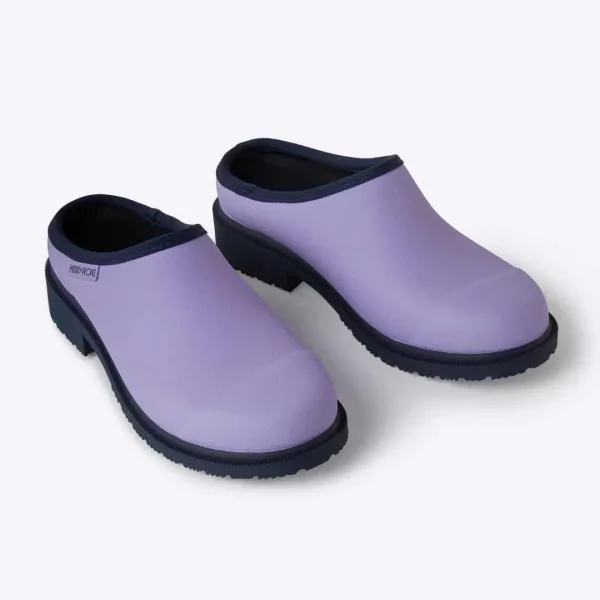 Billie Clog // Lavender & Navy - Image 4