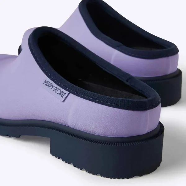 Billie Clog // Lavender & Navy - Image 5