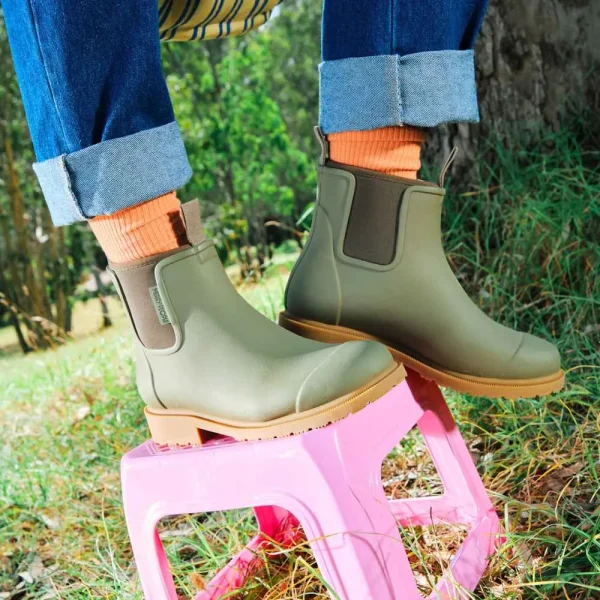 Bobbi Ankle Boot // Khaki Green - Image 9