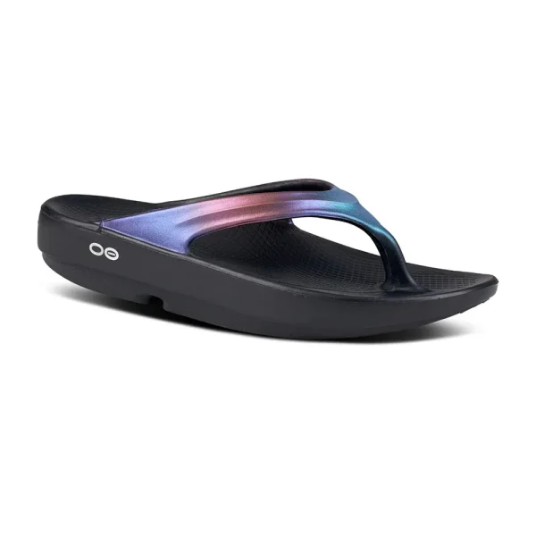 OOFOS Women OOlala Luxe - Midnight Spectre - Image 2