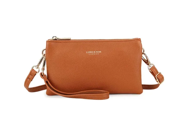 Long & Son Cross Body Clutch Bag (14 colours) - Image 3