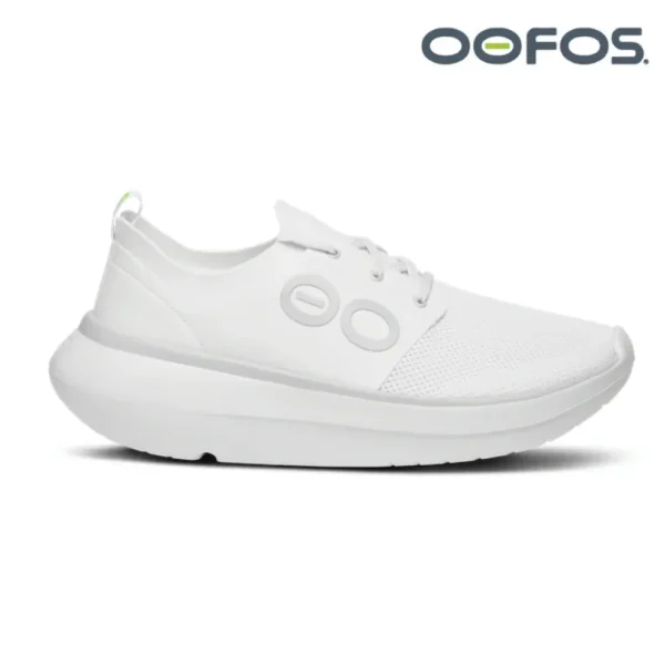 OOFOS Men OOmy Stride - White / Glacier