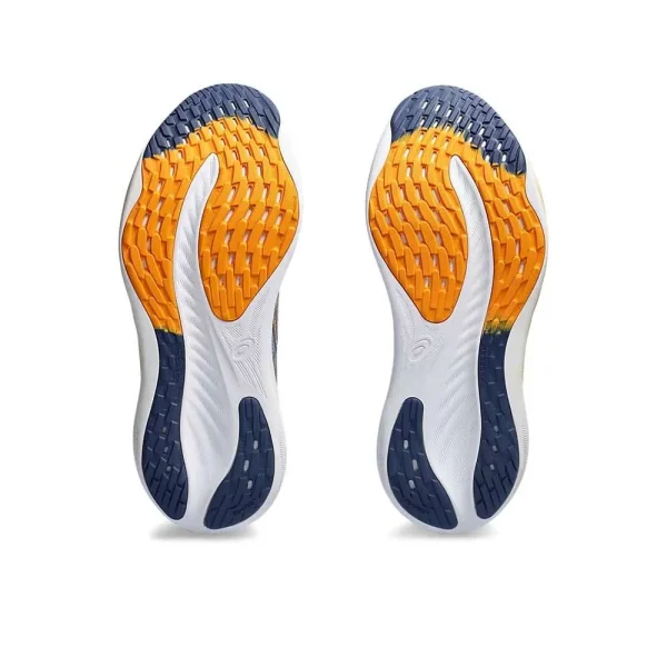 ASICS Men Gel-Nimbus 26 2E - Sheet Rock / Thunder Blue - Image 3