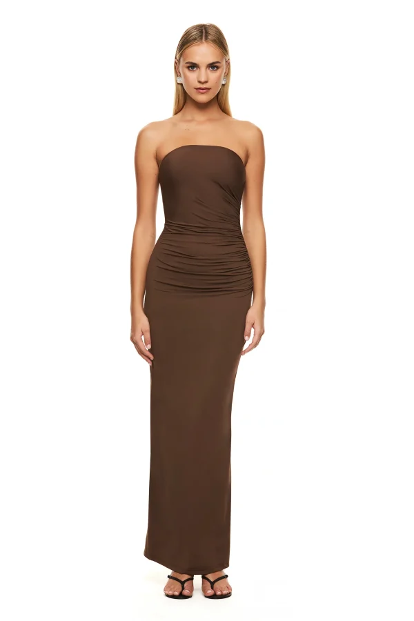 THE EVELYN CHOC DRESS