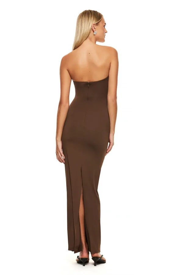 THE EVELYN CHOC DRESS - Image 3