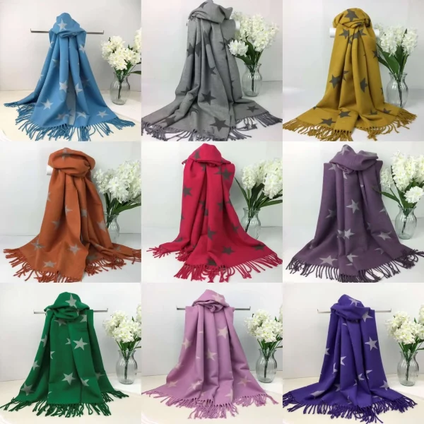 Cashmere Star Scarf