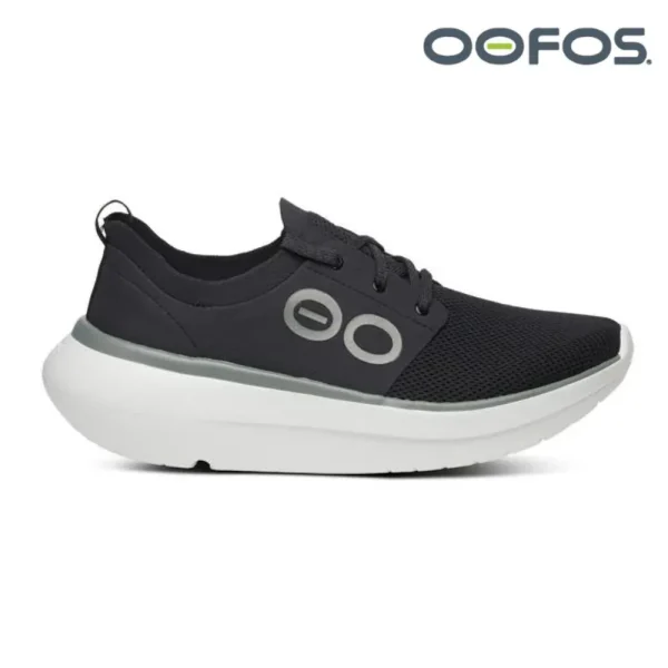 OOFOS Men OOmy Stride - White / Black