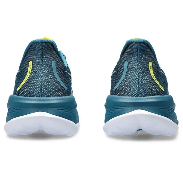 ASICS Men Gel-Cumulus 26 2E - Evening Teal / Bright Yellow - Image 4