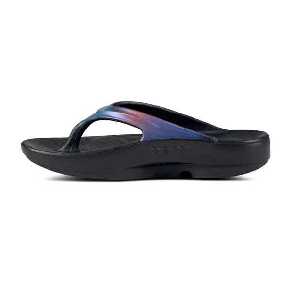 OOFOS Women OOlala Luxe - Midnight Spectre - Image 4