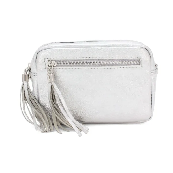 Ladies Leather Tassel Bag - Image 7