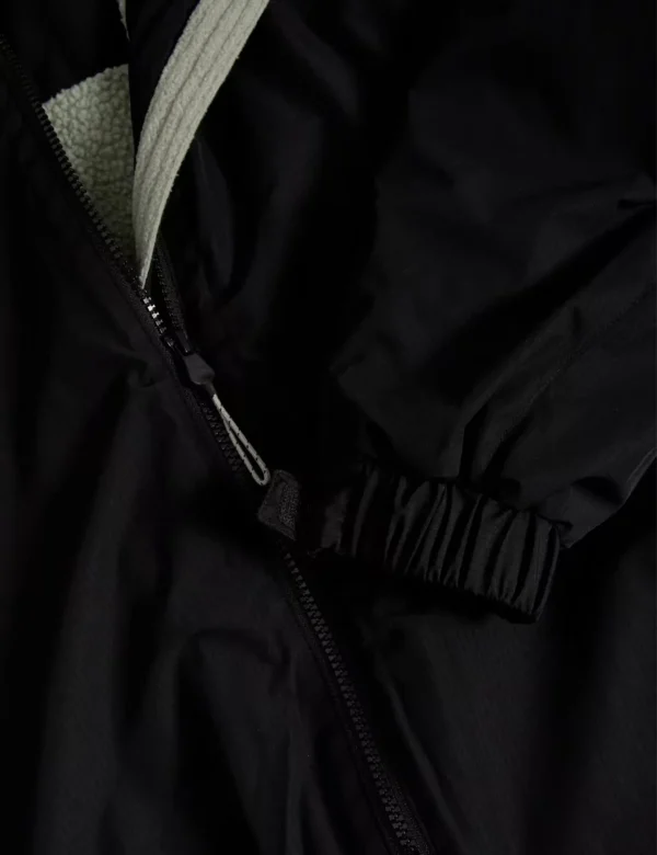 Stormwear Borg Lined Changing Robe - Black - Image 7