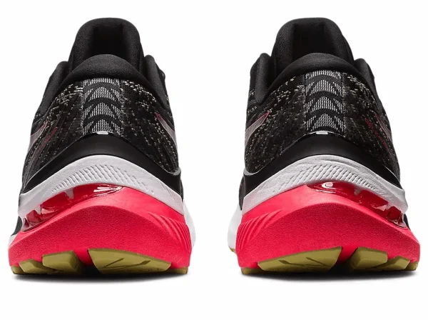 ASICS Men Gel-Kayano 29 2E - Black / Electric Red - Image 5