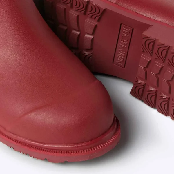 Bobbi Ankle Boot // Beetroot & Light Pink - Image 5