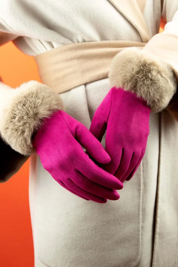 Powder Design Bettina Gloves - Fuchsia/Mist - Image 2
