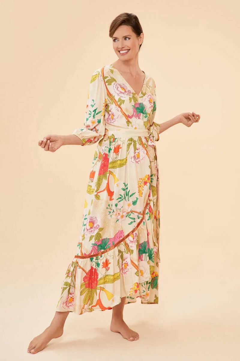 Powder Design Tropical Flora & Fauna Dress, Coconut