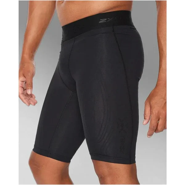 2XU Men Force Compression Shorts - Black / Nero - Image 5