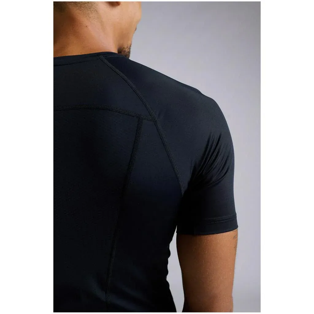 2XU Men Core Compression Short Sleeve - Black / No Logo - Image 4